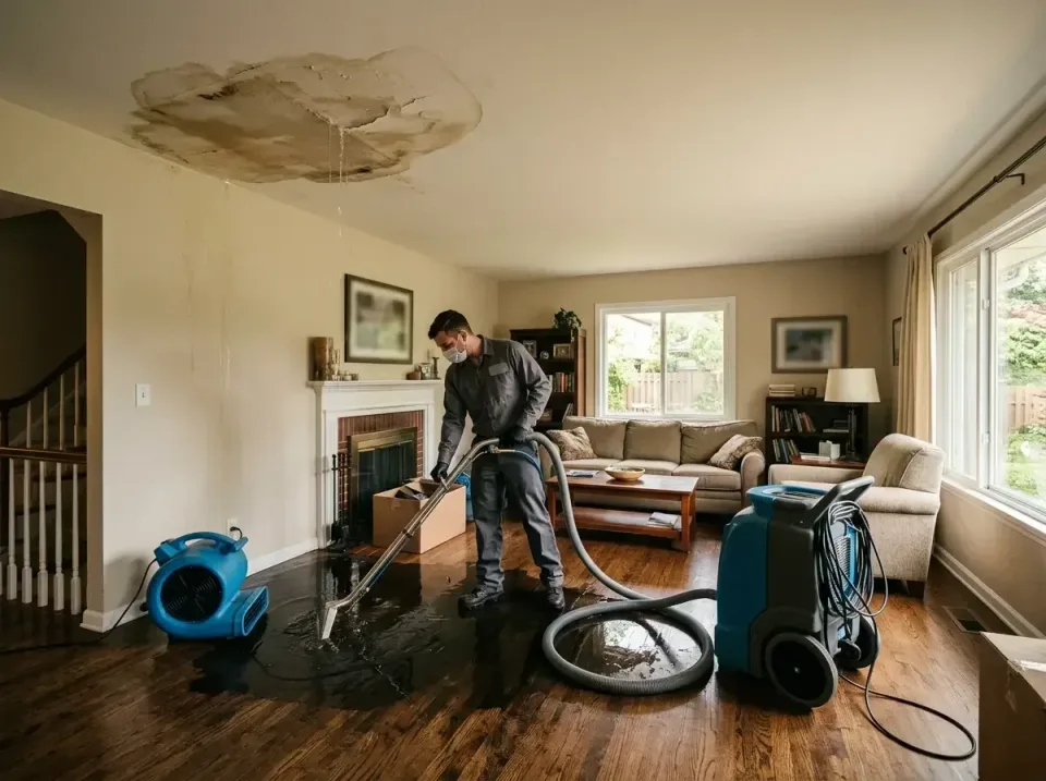 attic-pipe-burst-ceiling-drip-008 — frequently asked questions, Water Damage Restoration & Carpet Care in Milan, TN